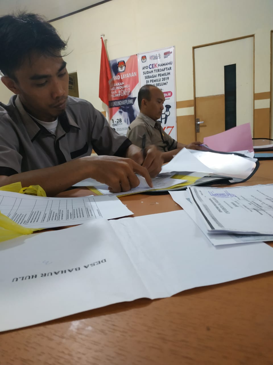 Bagian pendaftaran PPS pada 26 Februari 2020 pada Pukul 11;18 WIB